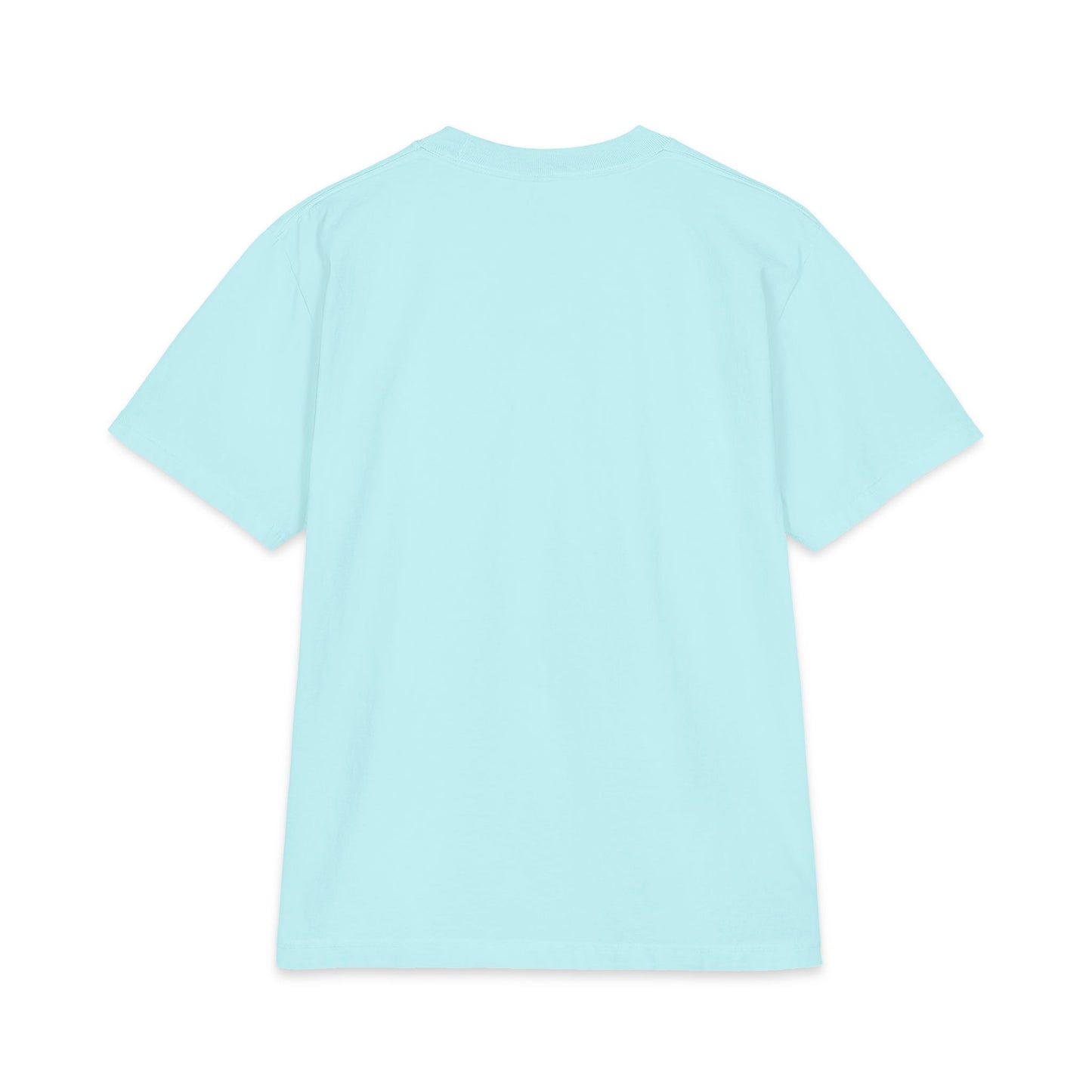 Split-Color Teddy Bear T-Shirt — Cute Red & Blue Plush Graphic Tee