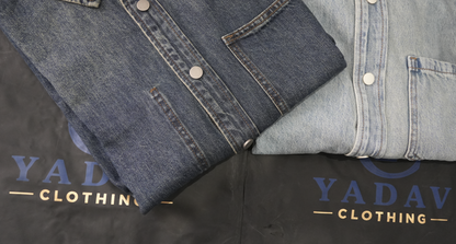 Denim Classic Shirt- Pure Denim Colour