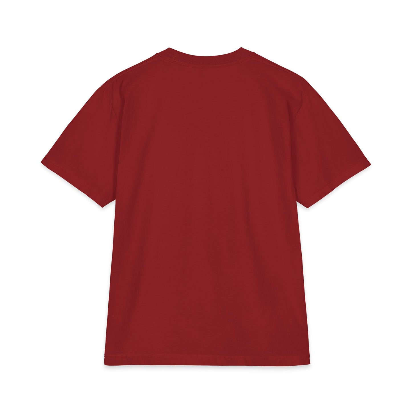 Split-Color Teddy Bear T-Shirt — Cute Red & Blue Plush Graphic Tee