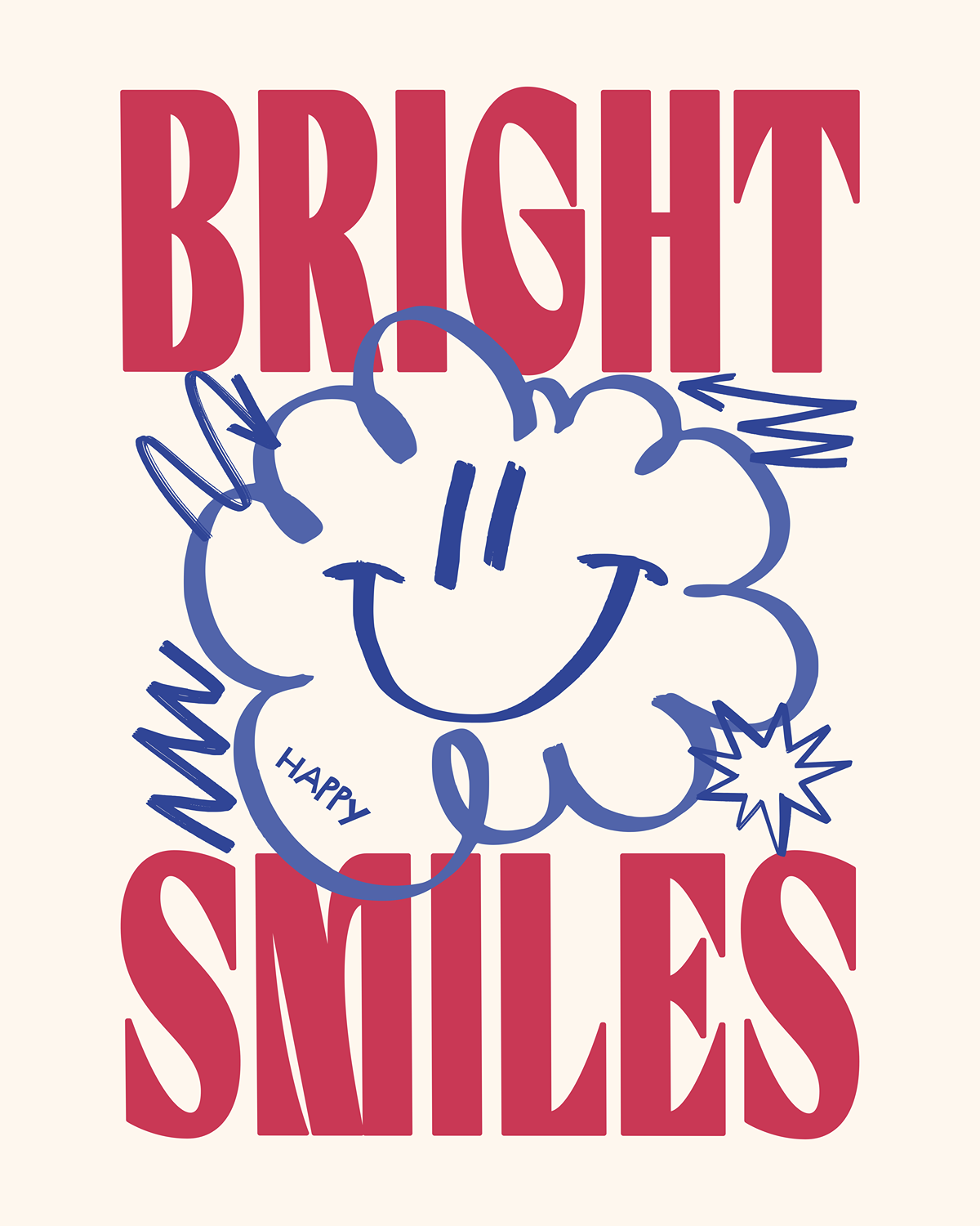 New Tee- Bright Smile