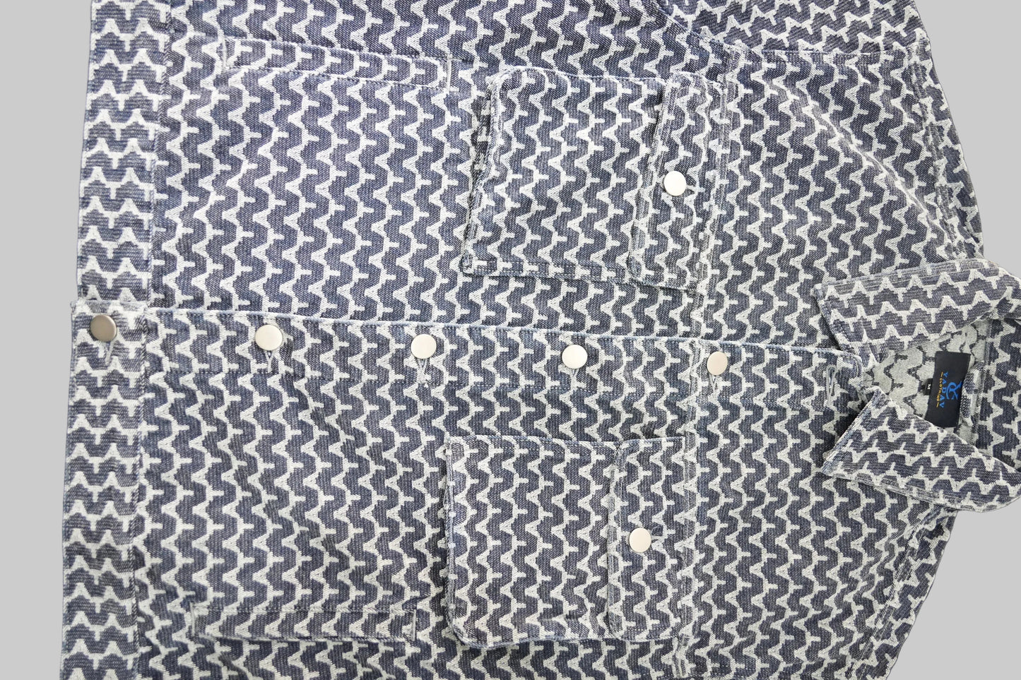 Denim Classic Jacket- Textured Popular