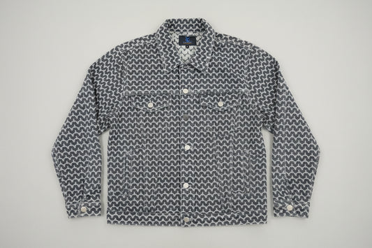 Denim Classic Jacket- Textured Popular