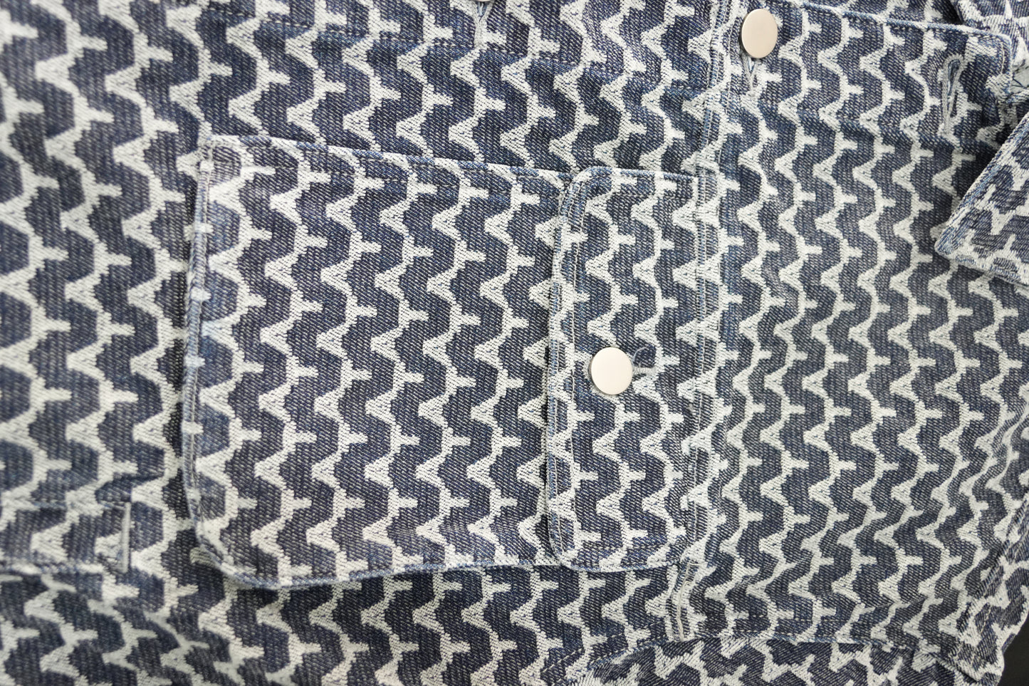 Denim Classic Jacket- Textured Popular