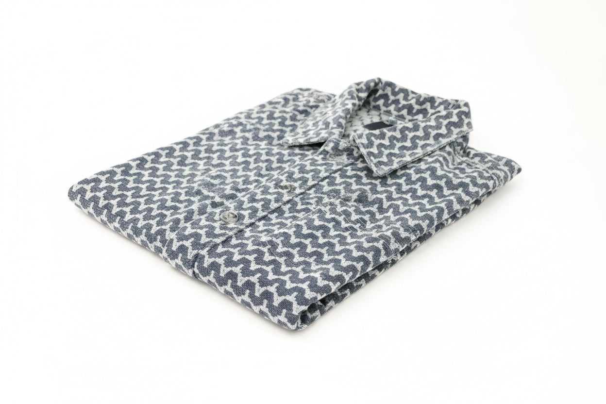 Denim Classic Jacket- Textured Popular