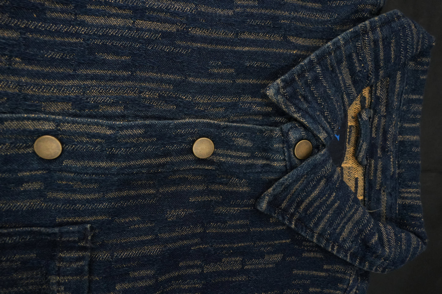 Denim Classic Shirt- Pure Denim Texture