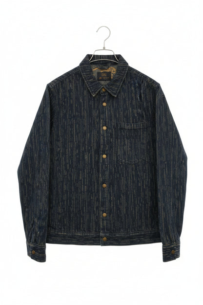 Denim Classic Shirt- Pure Denim Texture