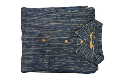 Denim Classic Shirt- Pure Denim Texture