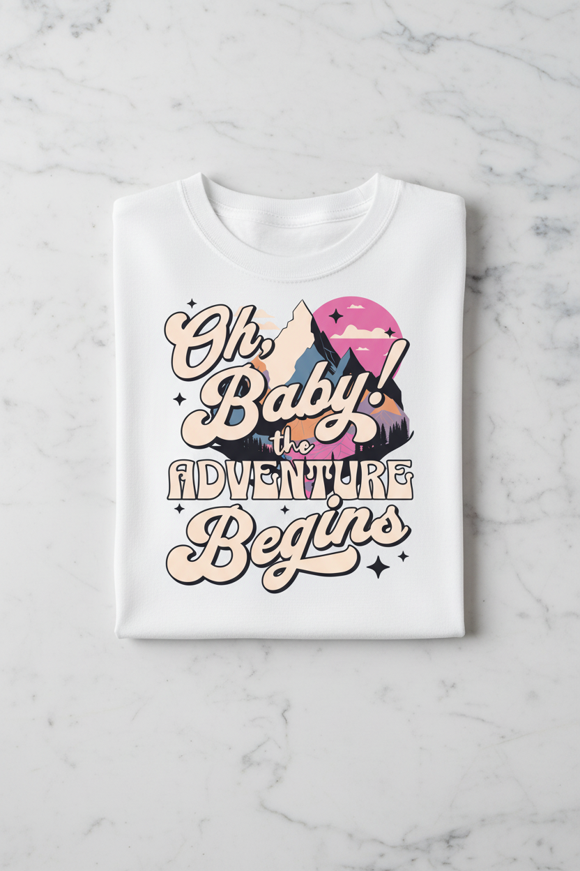 Folded t-shirt top down